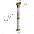 Stone Carved Luxury Indoor Marble Roman Column for sale